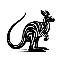 Abstract Black Design Element with Geometric Shapes and Lines for Creative Projects