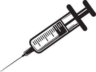 Medical Syringe Illustration