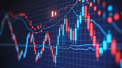 Analyzing Market Trends Stock Market Charts and Data Visualization