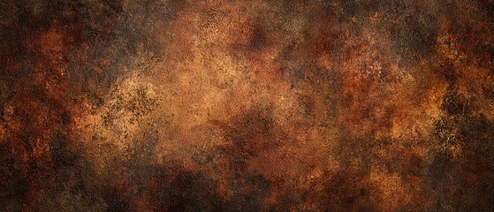 Textural Background with Copper and Dark Brown Hues for Artistic Applications