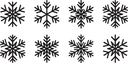 Snowflake vector Christmas icon logo snow Santa Claus Xmas cartoon character illustration symbol graphic