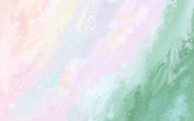 Sky ,Soft Pastel Abstract Painting with Brushstrokes and Subtle Textures