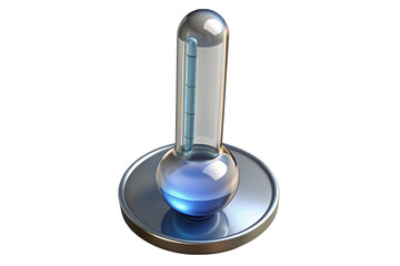 thermometer isolated on white