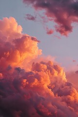 Fototapeta premium Dramatic Sunset Cloudscape.