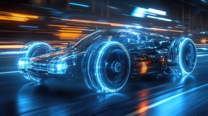 Time-travel vehicle with quantum engine