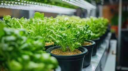 Urban agriculture setup using hydroponic systems