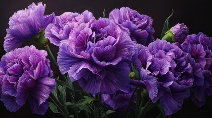 Purple color flowers