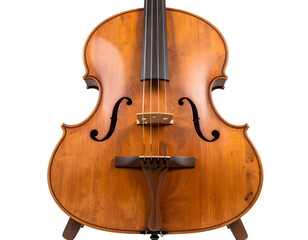 Cello close up detailed studio shot