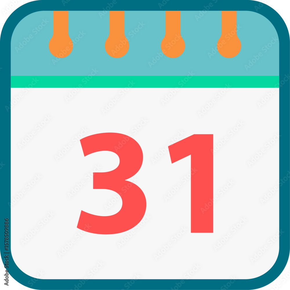 Poster calendar icon. icon related to design elements. suitable for web site, app, user interfaces,element,