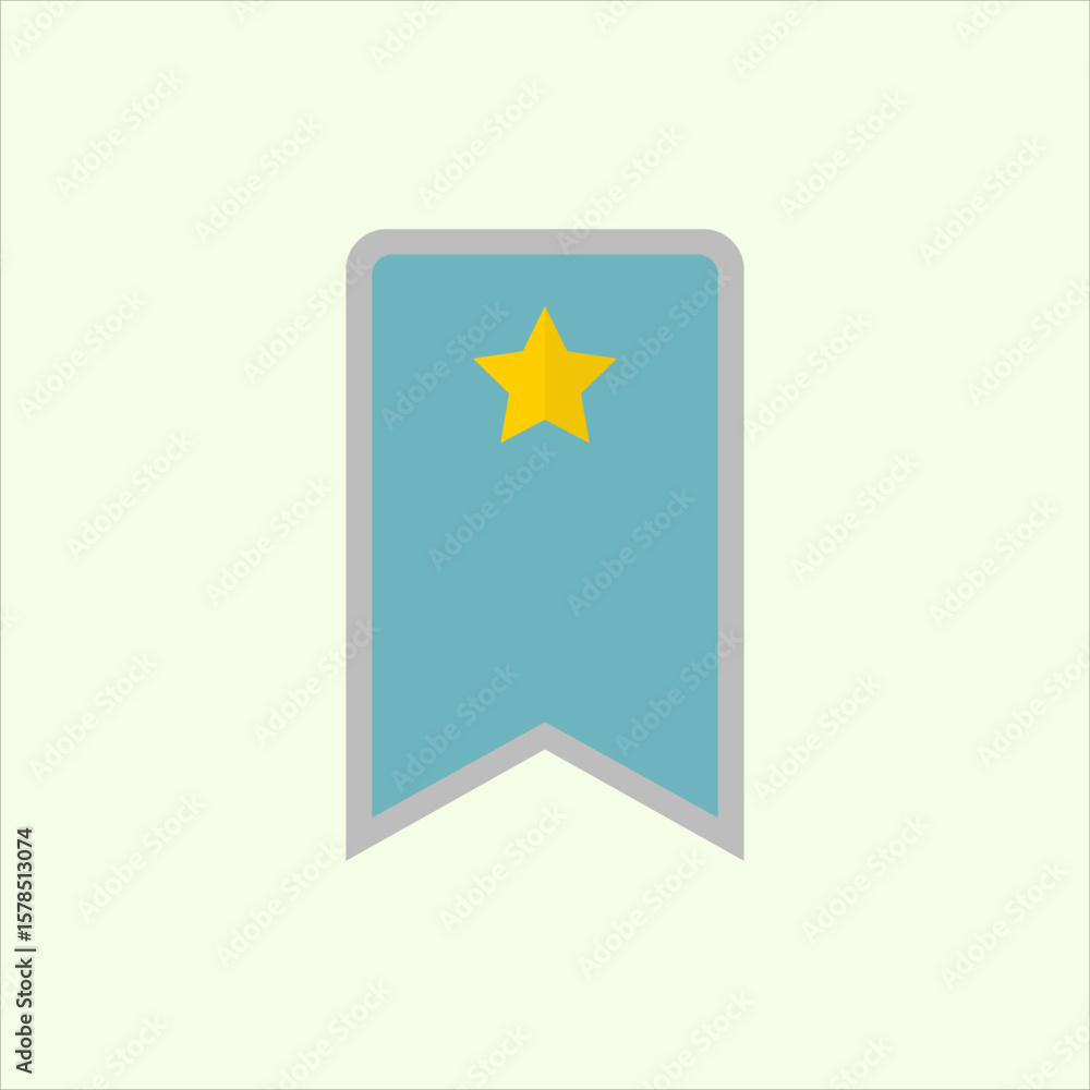 Poster bookmark icon. icon related to design elements. suitable for web site, app, user interfaces,element,