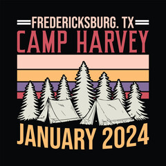 Fredericksburg. tx camp Harvey January 2024