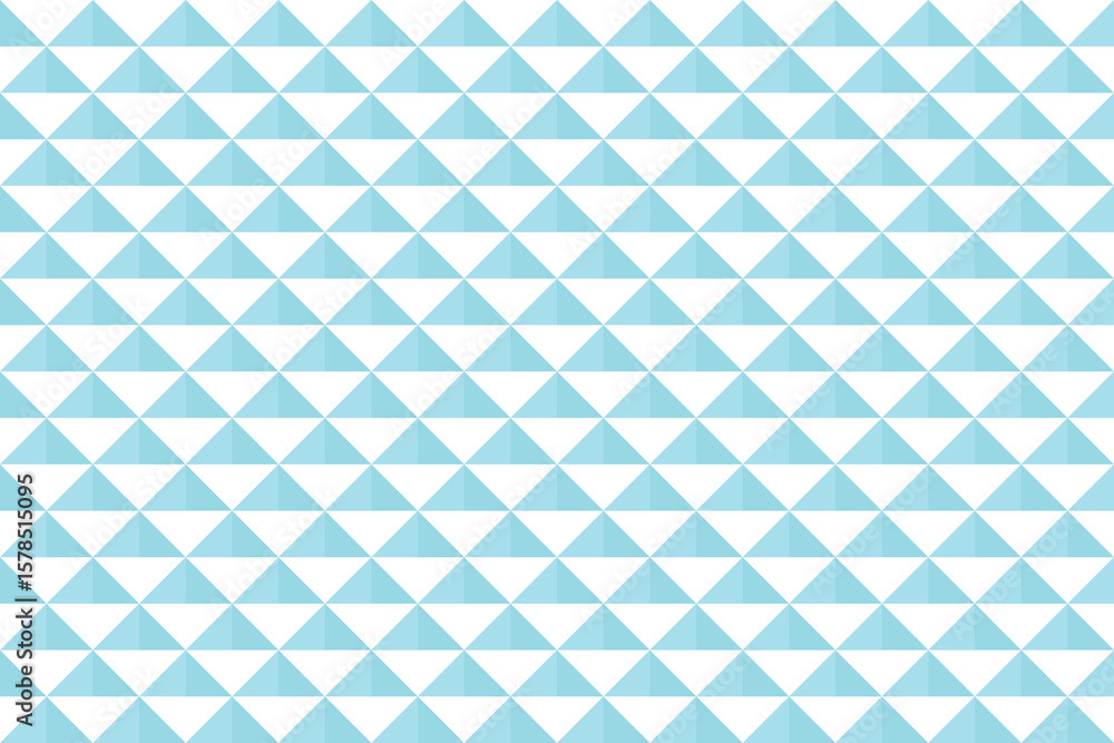 Aufkleber cadetblue color triangle geometric pattern for background