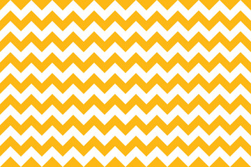 DarkGoldenrod and white color Zig zag seamless pattern.
