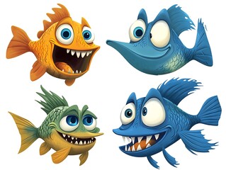 Fototapeta premium おかしな仲間たち