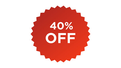 40% Off Authentic sticker design. Graphic stamp cutout
