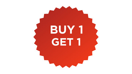 Buy 1 Get 1 Authentic sticker design. Graphic stamp cutout
