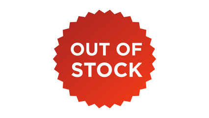 Out of stock Authentic sticker design. Graphic stamp cutout