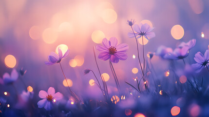 Soft dreamy lady portrait surreal purple tone high resolution picture