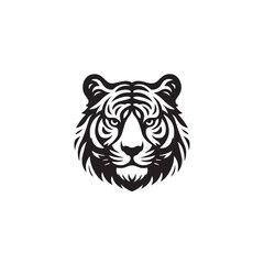tiger head vector