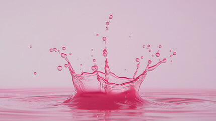 Dynamic liquid art with vibrant purple pink tones high resolution picture
