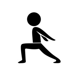 running man silhouette