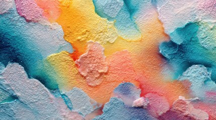 Multicolored watercolor with background. Abstract water dilutions of multicolored paint paint.