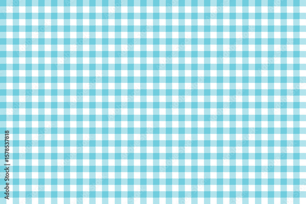 Aufkleber cyan and white color plaid pattern background. plaid pattern background. seamless pattern.