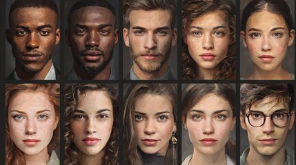 Selecting a candidate from a diverse pool