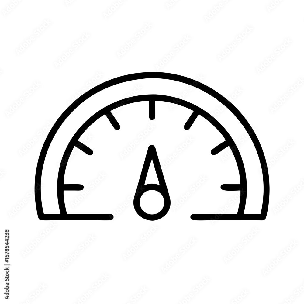 Poster speedometer reading showing current speed, accurate gauge, and vehicle diagnostics. displaying preci