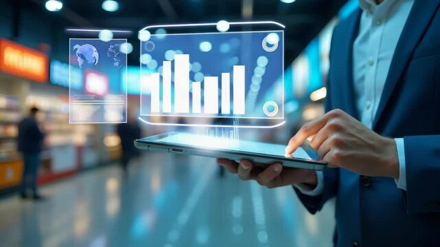 Retail Industry Economic Outlook: Analyzing Consumer Spending Trends, Digital Transformation, and Market Growth for Innovation in Photo Stock