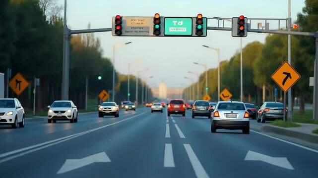 Strategic Road Safety Awareness: Driver Education, Infrastructure Upgrades & Traffic Regulation Enforcement to Reduce Collisions & Fatalities - Photo Stock Concept with Empty Space - Powered by Adobe