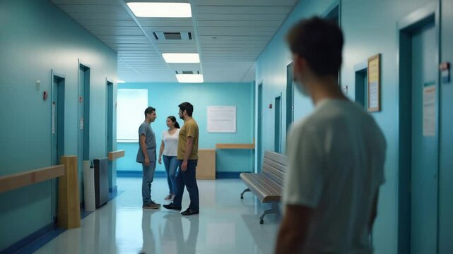 Investigating Pandemic Safety Protocols: Hygiene Practices, Social Distancing Guidelines & Emergency Health Procedures to Mitigate Viral Spread - Photo Stock Concept