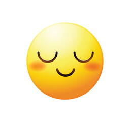 Tired emoticon vector illustration isolated. Cute emoji icon. Exhausted emoji icon. Sad smiley face.