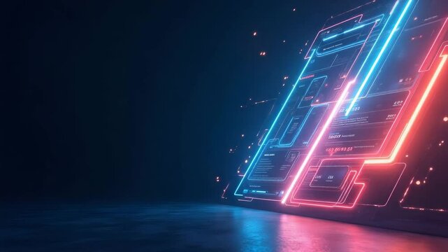 Sleek Modern Web Banner Mockup: Optimize Your Digital Ads with Striking Visuals and Engaging Layouts - Perfect for Photo Stock Concepts with Space for Customization