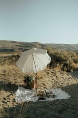 umbrella on the beach