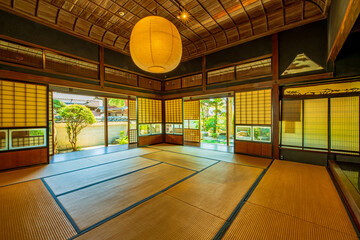 福岡県　八女市福島の町並み　旧木下家住宅