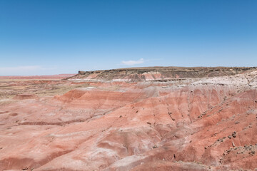 Lacey Point, Petrified Forest National Park, Arizona. Chinle Formation, Petrified Forest...