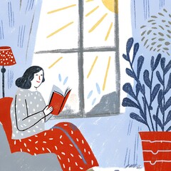 Cozy Moments: A Quiet Afternoon Read