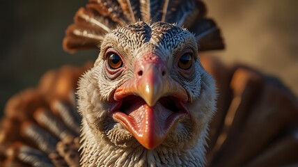 portrait of a chicken