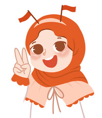 Cute hijab girl