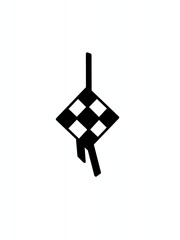 vector illustration of ketupat