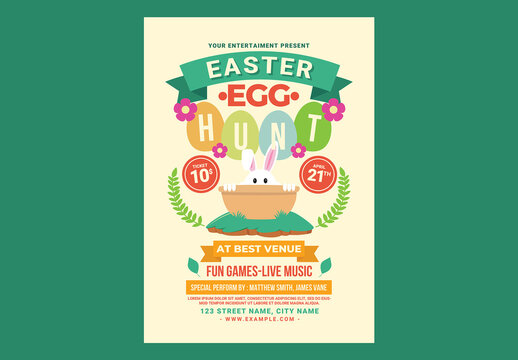 Easter Egg Hunt Flyer