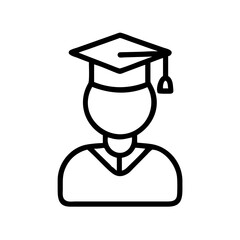 Language courses student icon transparent background  