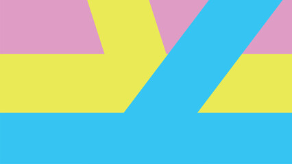 Abstract colorful rainbow flag design vector illustration with Jamaican and Ukrainian colors