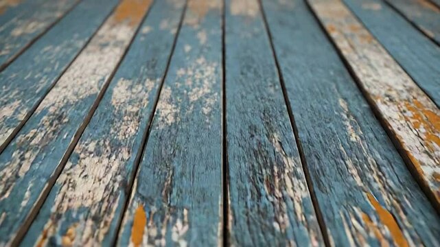 Weathered wooden planks showing signs of age and decay