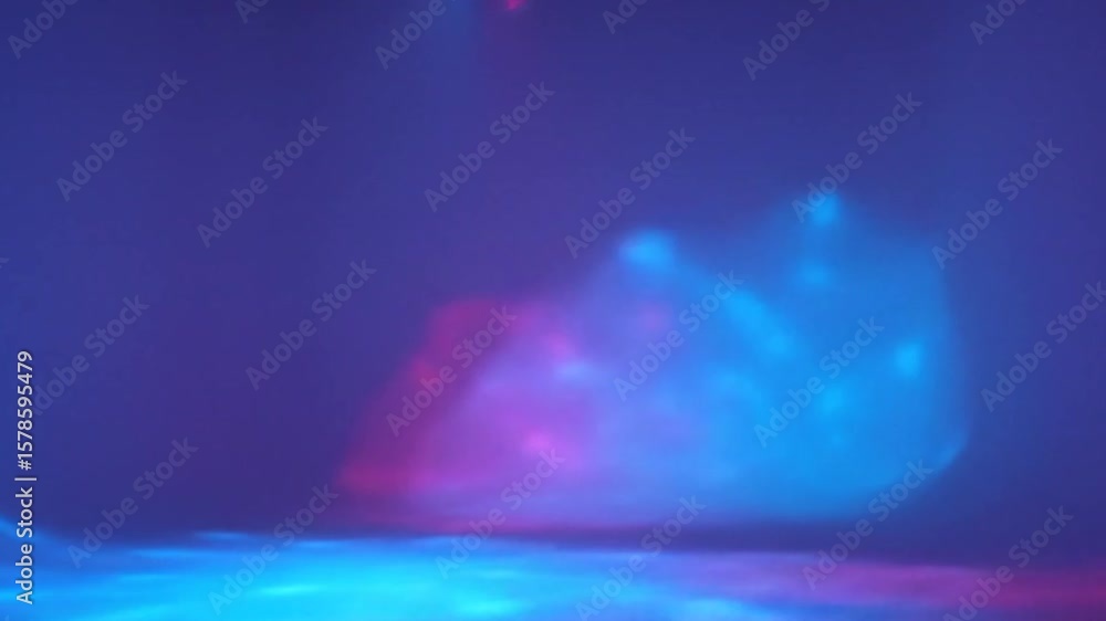 Aufkleber abstract colorful light effects with dynamic motion and ambient backgrounds