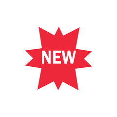 New, new feature, new product badge, new label for sale posters and banners