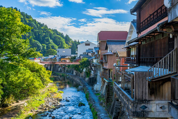 愛知県　豊田市　足助の町並み