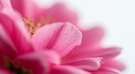 Fototapeta premium Pink Petals: A Delicate Bloom