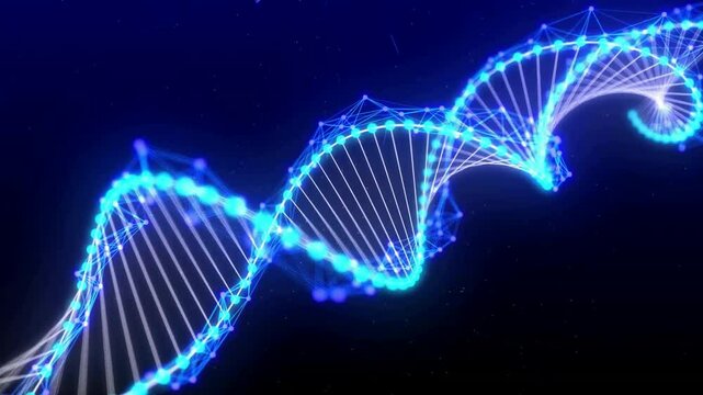dna particle background with excellent quality